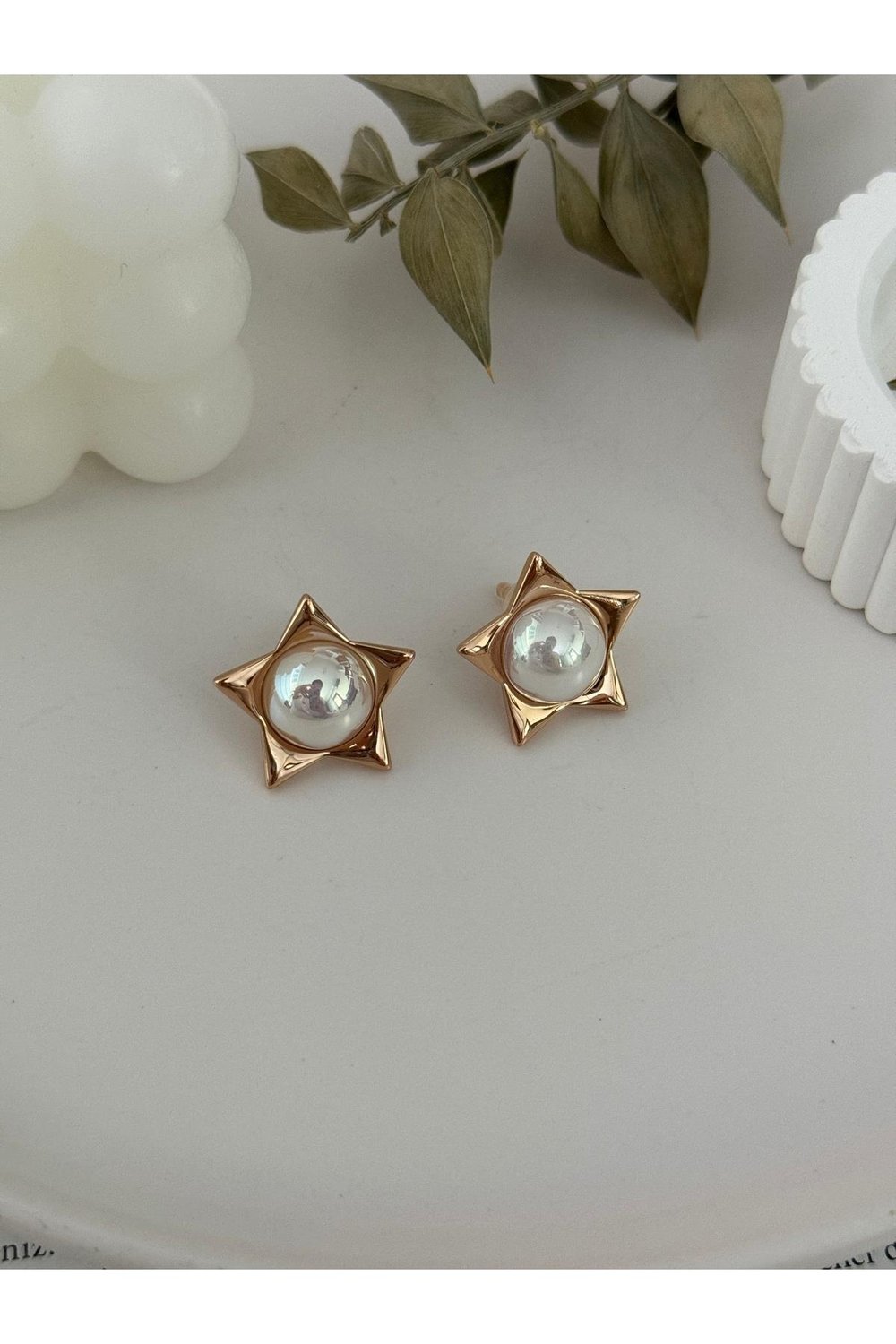 Xuping Model Ithal Rose-gold Kaplama Küpe