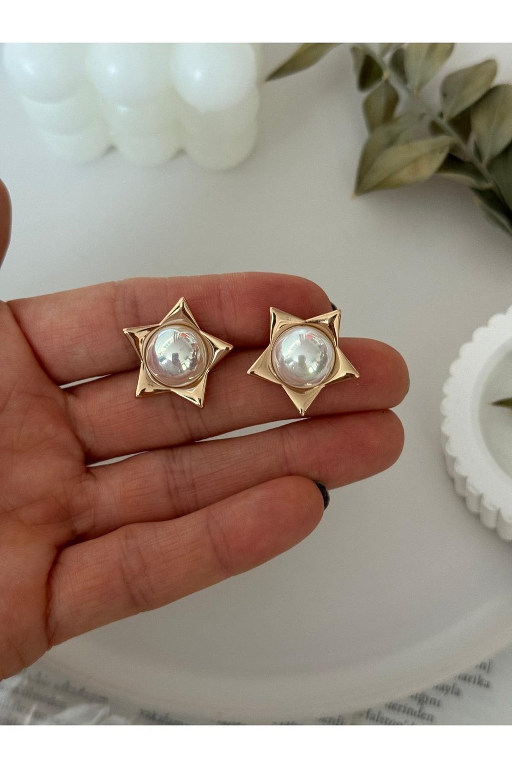 Xuping Model Ithal Rose-gold Kaplama Küpe