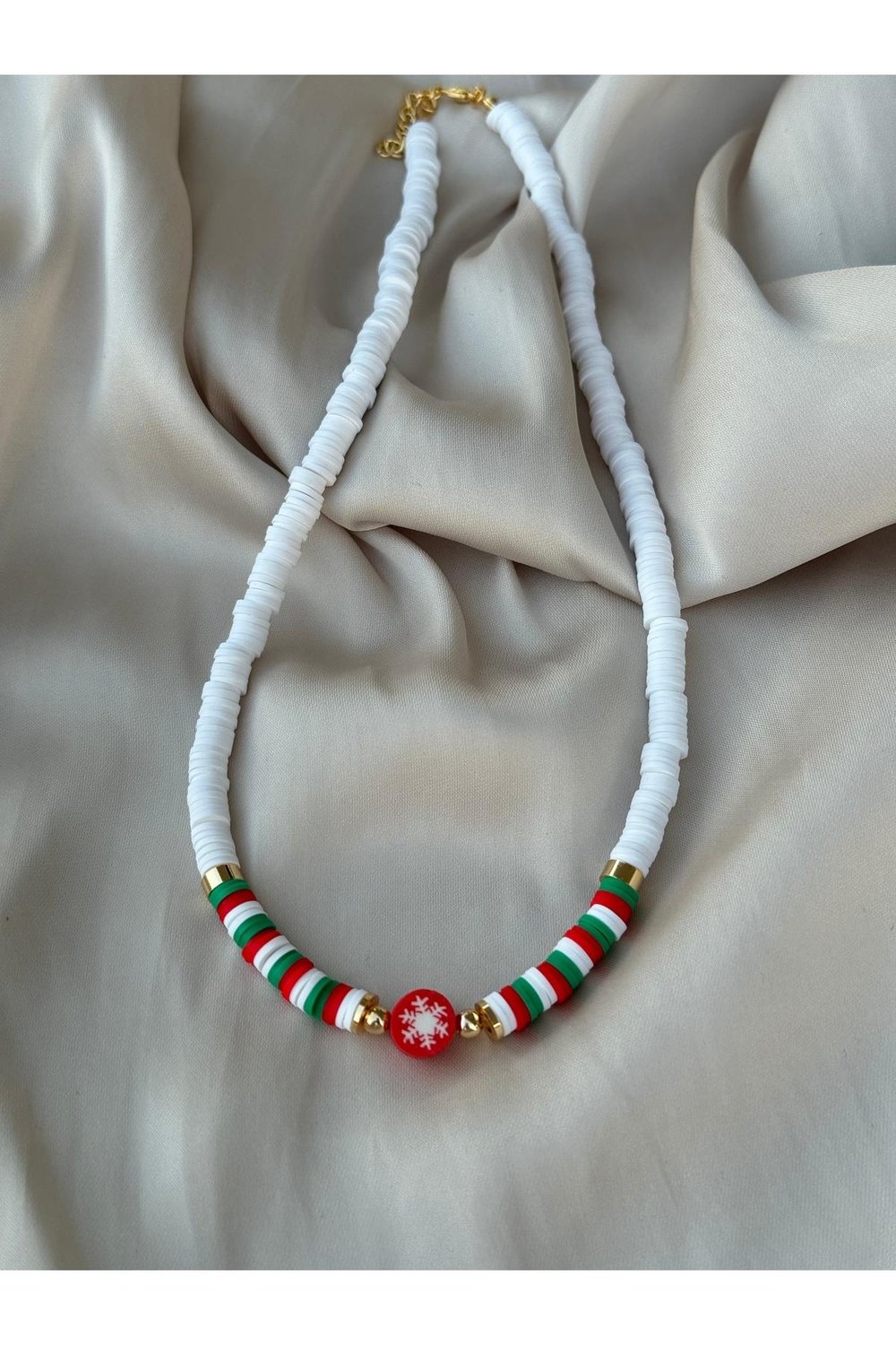 Yılbaşı Kolye | Noel Kolye | Christmas Necklace | Yılbaşı Kolyesi | Yılbaşı Takı | Fimo Kolye
