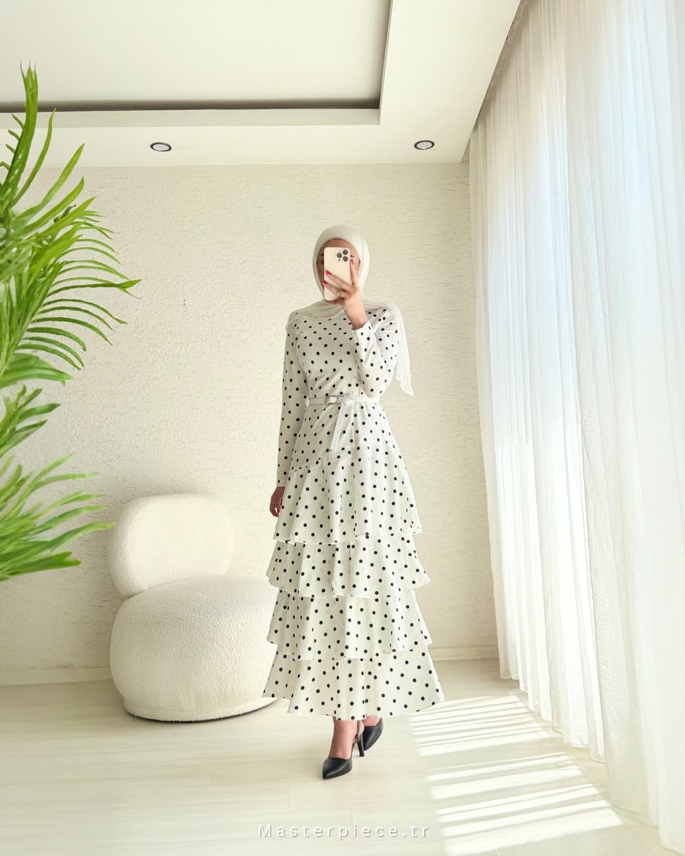 Polka Dot Elbise