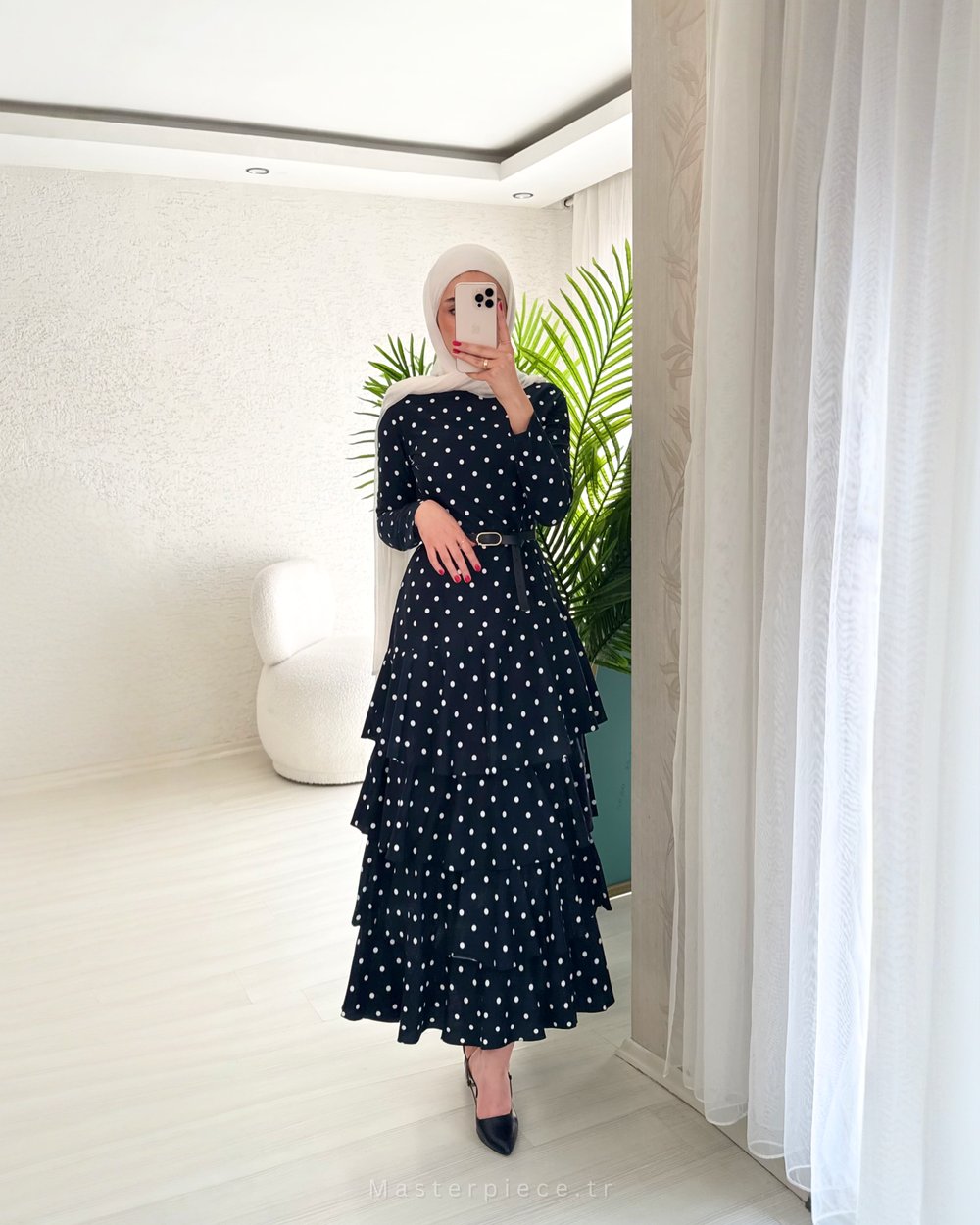 Polka Dot Elbise