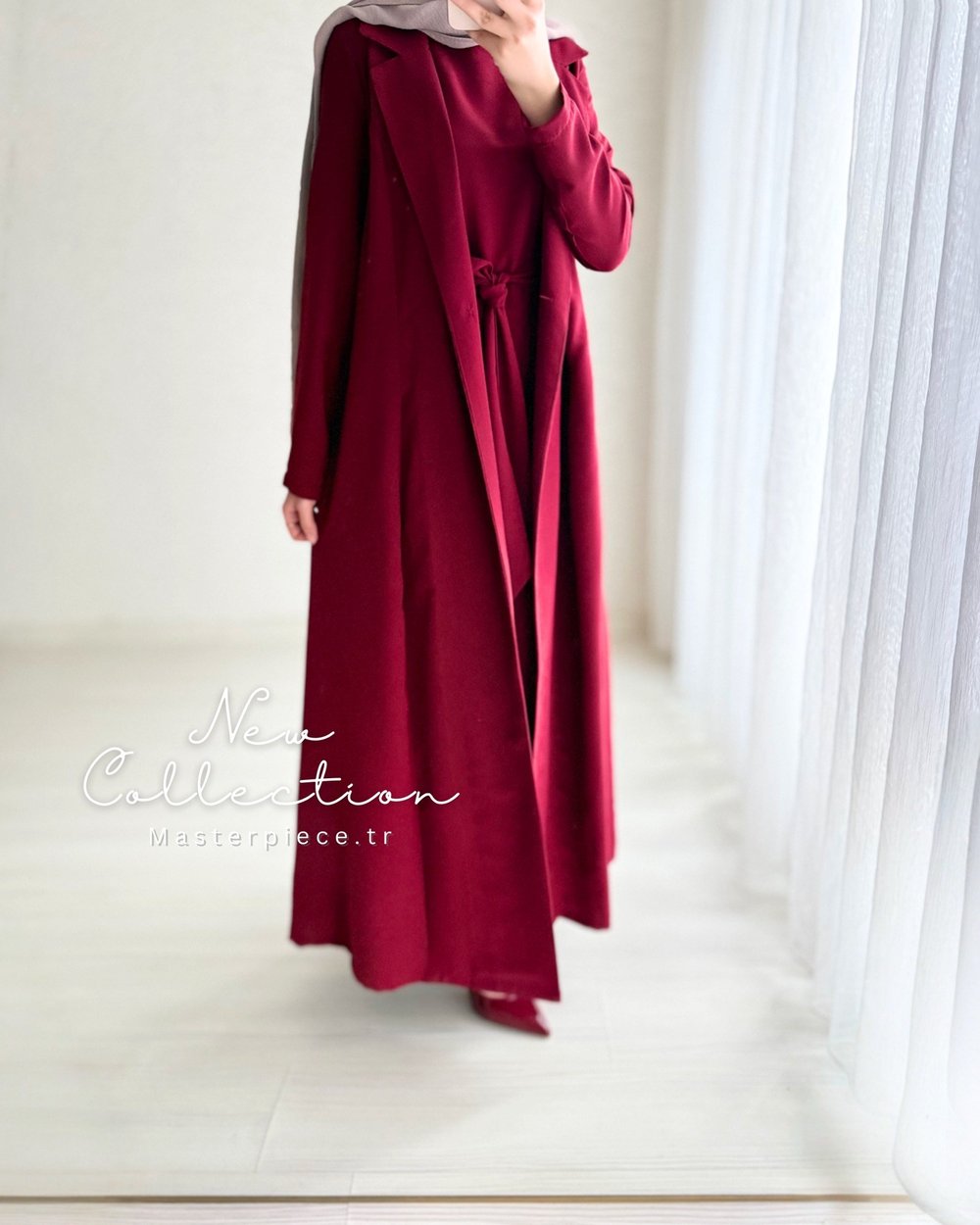 Rima Üçlü Takım (Pantolon Bluz Pelerin)