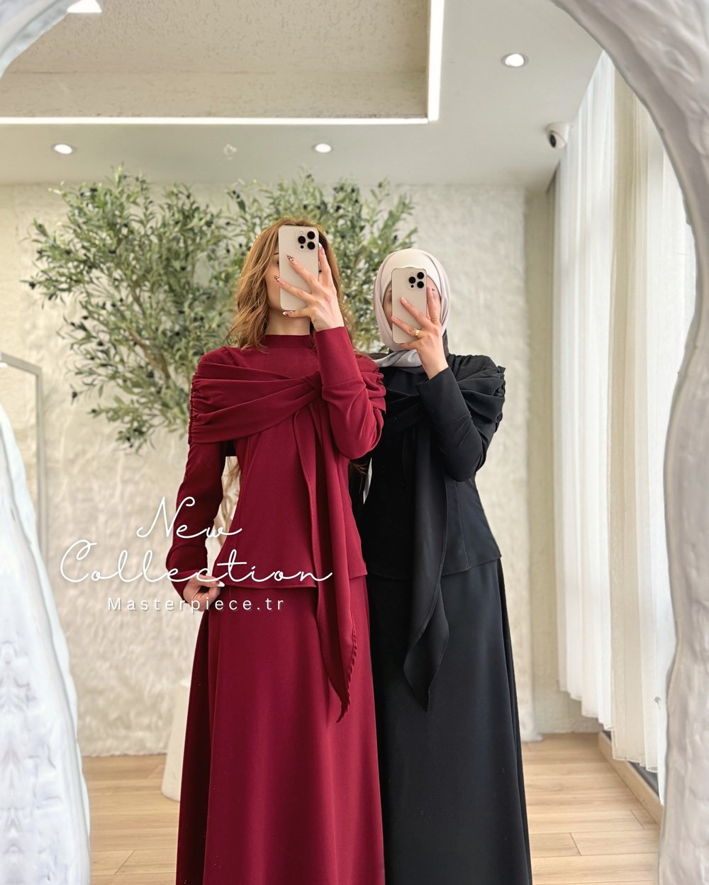 Sara Bluz Etek Takımı