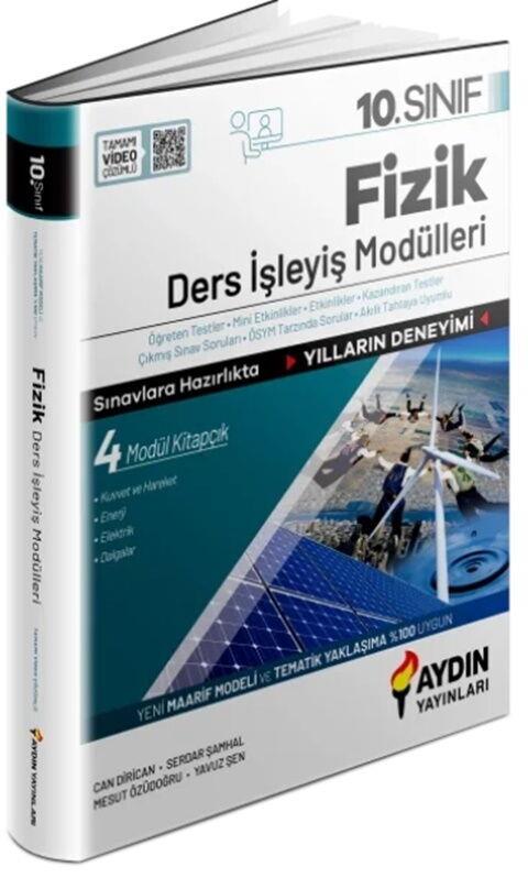 10. Sınıf Fizik Ders İşleyiş Modülleri Aydın Yayınları