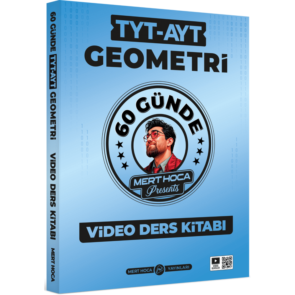 2026 60 Günde TYT-AYT Geometri Video Ders Kitabı Mert Hoca Yayınları 