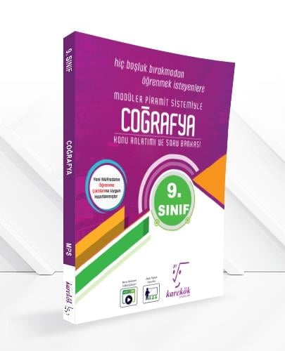 9. Sınıf Coğrafya Konu Anlatımlı Soru Bankası Karekök Yayınları