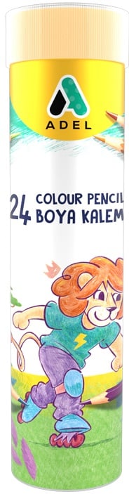 ADEL KURU BOYA TÜP TAM BOY 24 LÜ 360013