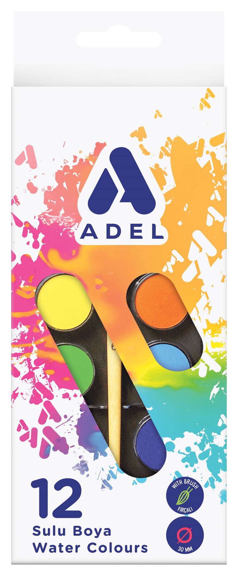 ADEL SULU BOYA 12 RENK 28MM 2290000004000