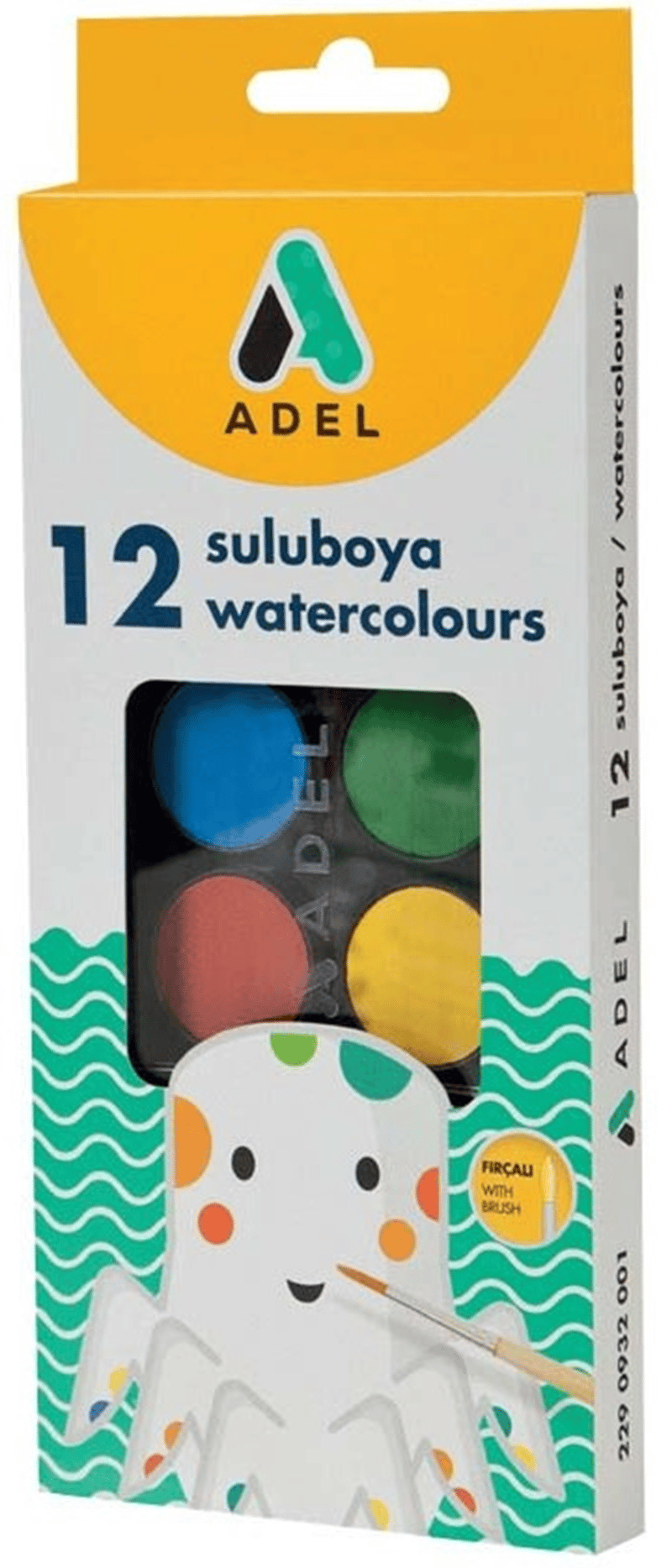 ADEL SULU BOYA BÜYÜK BOY 12 RENK 0932 001