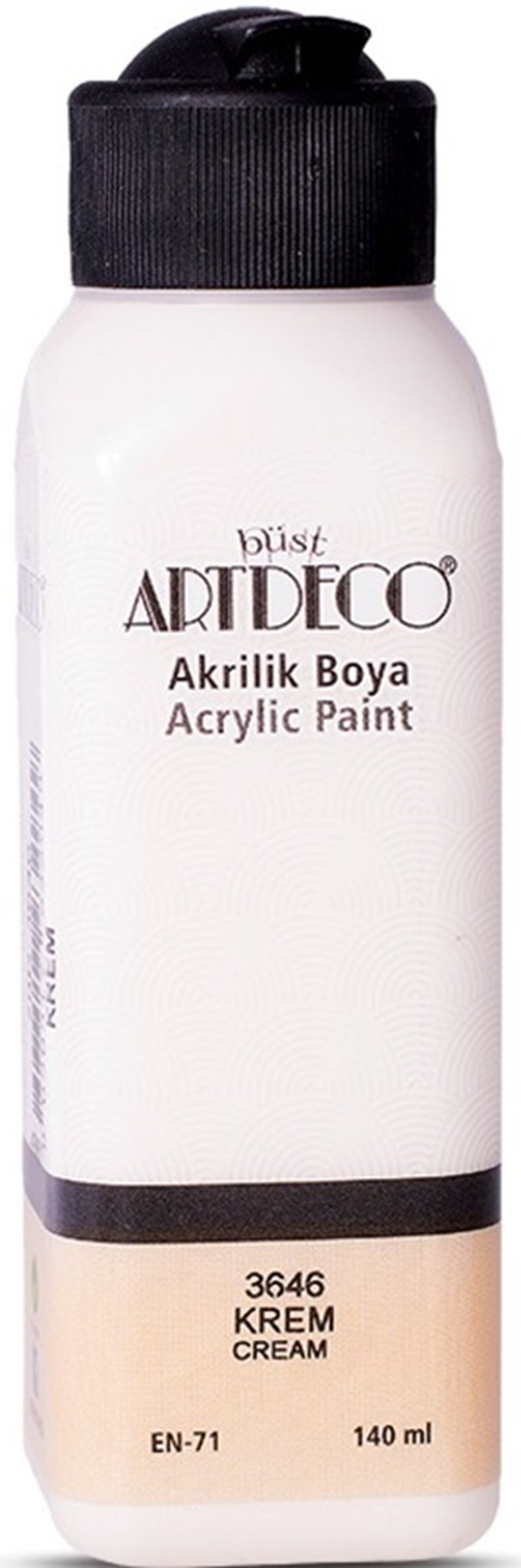 ARTDECO AKRİLİK BOYA 140 ML KREM Y-070R-3646