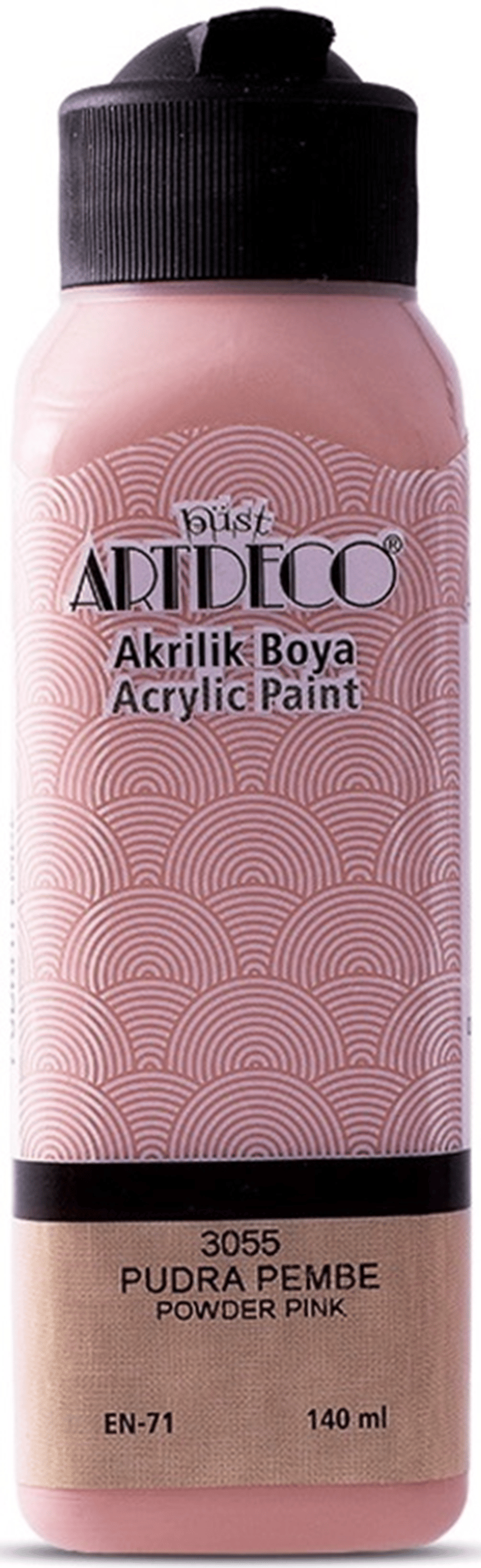 ARTDECO AKRİLİK BOYA 140 ML PUDRA PEMBE Y-070R-3055