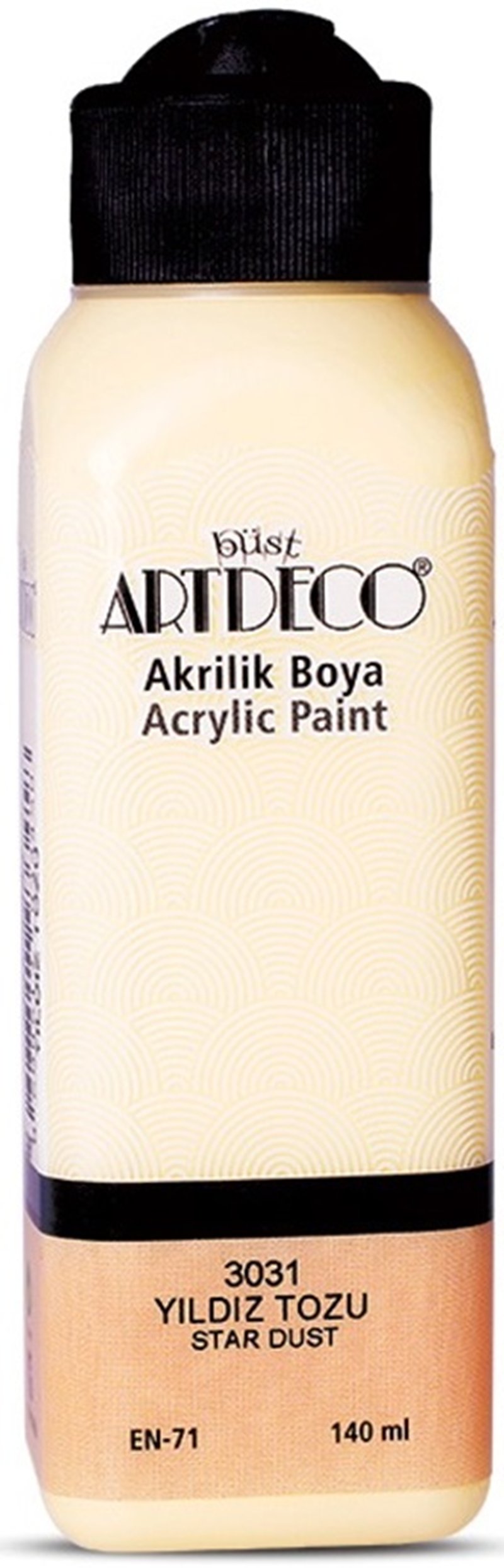 ARTDECO AKRİLİK BOYA 140 ML YILDIZ TOZU Y-070R-3031