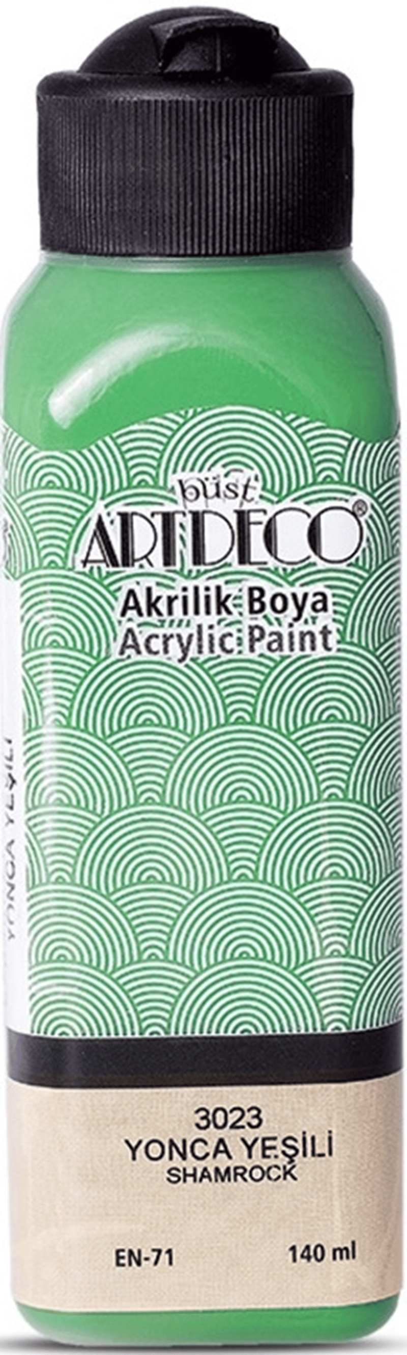 ARTDECO AKRİLİK BOYA 140 ML YONCA YEŞİLİ Y-070R-3023