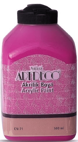 ARTDECO AKRİLİK BOYA 500 ML FUŞYA Y-070L-3653