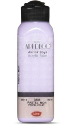 ARTDECO AKRİLİK BOYA PASTEL 140 ML MOR Y-070R-3808