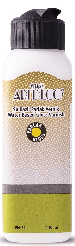 ARTDECO VERNİK SU BAZLI PARLAK 140 ML Y-073R-001