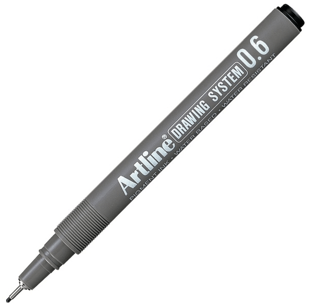 ARTLINE ÇİZİM KALEMİ DRAWING SYSTEM 236 0.6 SİYAH A-EK-236 BLACK
