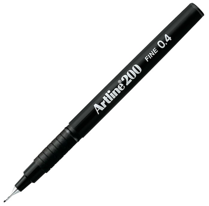 ARTLINE FINELINER KALEM FINE 200N 0.4 SİYAH A-EK-200N BLACK