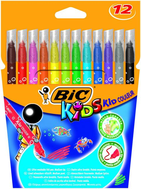 BIC KEÇELİ KALEM KIDS COULEUR 12 RENK 9202932