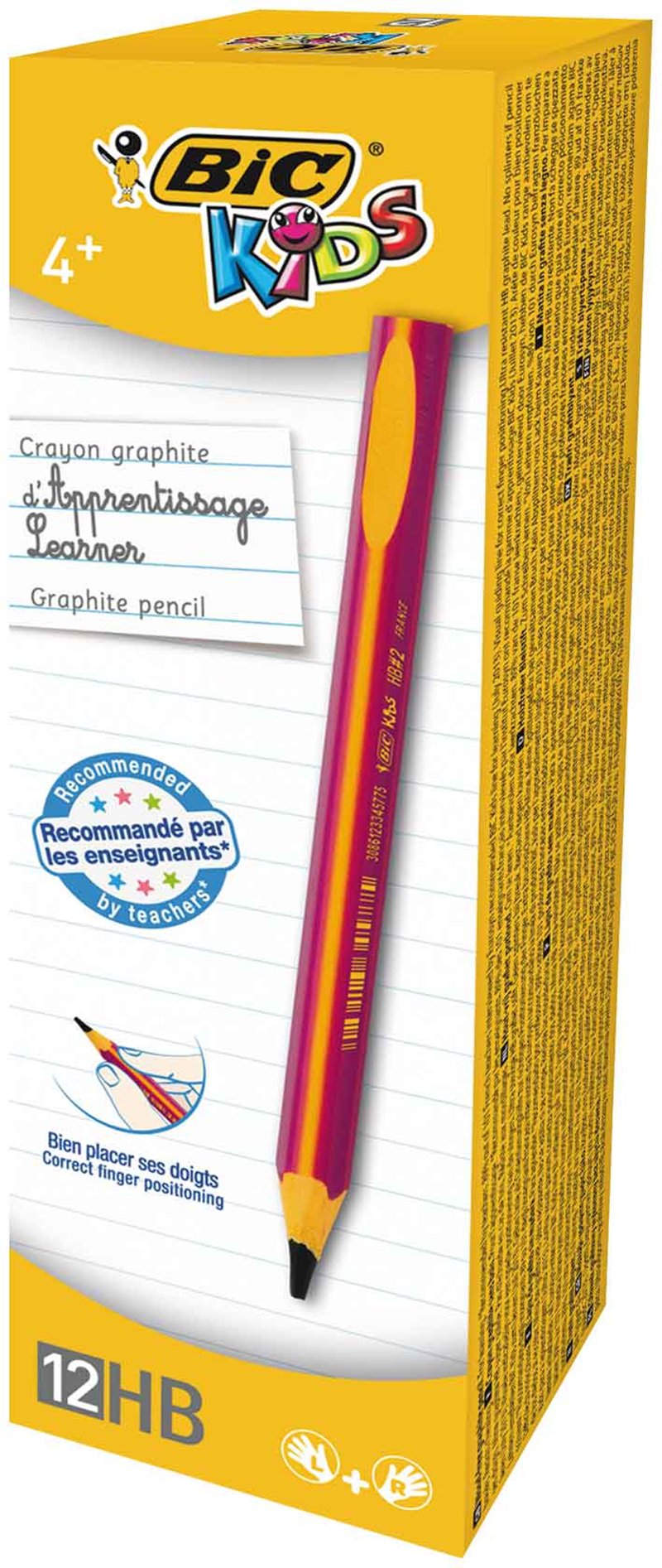 BIC KURŞUN KALEM BAŞLANGIÇ ÜÇGEN KIZ 12 Lİ 919263