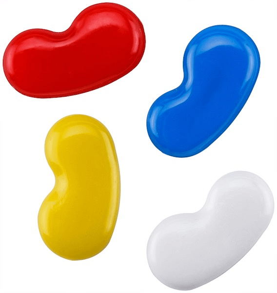 Brons Plastik Sayı Fasulyesi (Br-221)