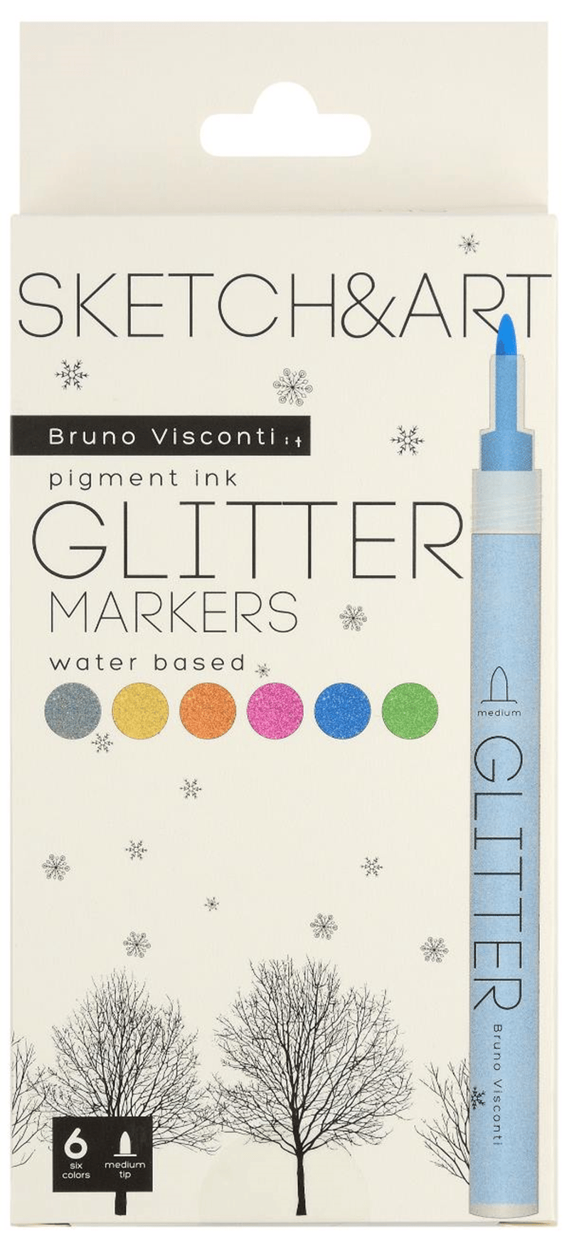 BRUNO VISCONTI SKETCH & ART SİMLİ 6 RENK 22-0094