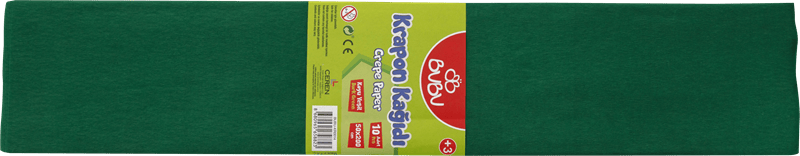 BU-BU KREPON KAĞIDI YEŞİL 10 LU KR0014