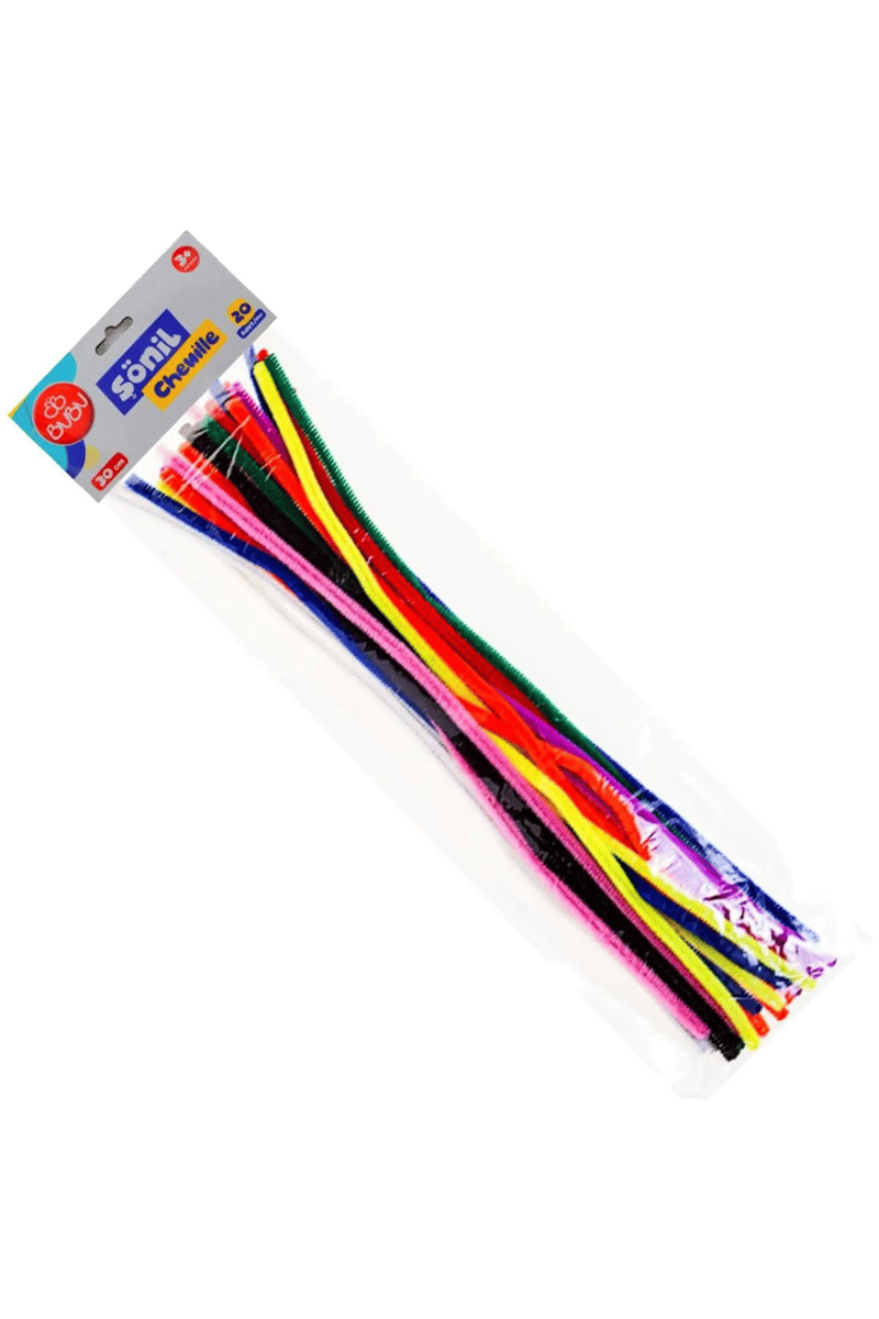 BU-BU ŞÖNİL 30CM 20'Lİ BUBU-SON001
