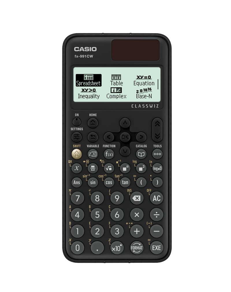CASIO HESAP MAKİNESİ BİLİMSEL FX-991CW-W-DT SİYAH