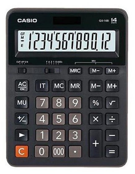Casıo Hesap Makinesi Masaüstü Gx-14B 14 Hane