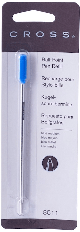 Cross Tükenmez Kalem  Refili Medıum Mavi 8511D