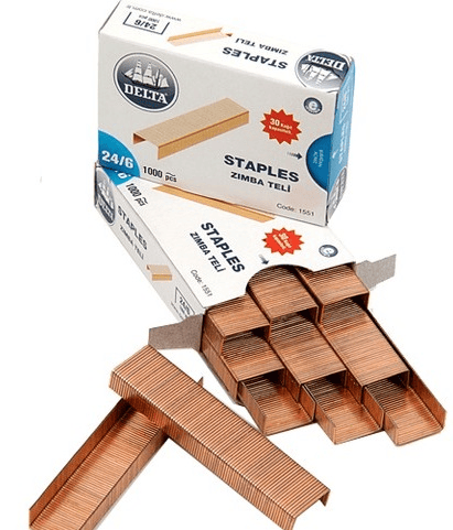 Delta Zımba Teli No: 24/6 Sarı