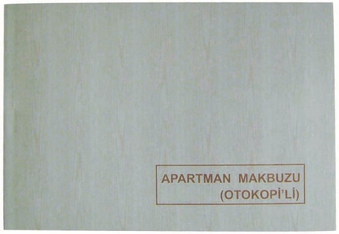 DİLMAN APARTMAN MAKBUZU 2/50 2 NÜSHA 4014