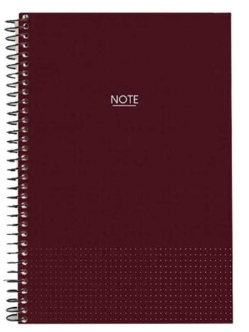 DİLMAN DEFTER NOTE SPİRALLİ SERT KAPAK PERFORAJLI A4 120 YP ÇİZGİLİ 2265