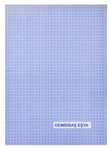 DİLMAN DEMİRBAŞ EŞYA DEFTERİ KARTON KAPAK 21.5x31.5 40 YP 5006