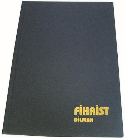 DİLMAN FİHRİST CİLTLİ SERT KAPAK 20x28 28 YP 16 BASAMAK 1014
