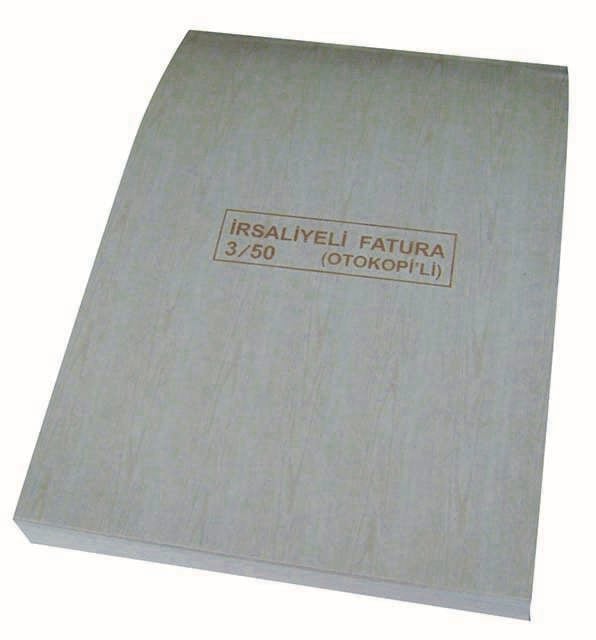 DİLMAN İRSALİYELİ FATURA 3/50 4 NÜSHA 4124