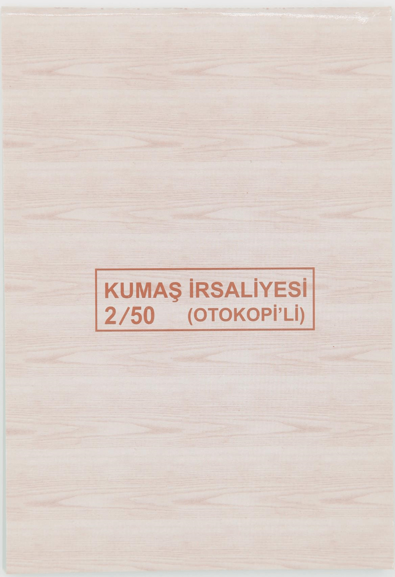 DİLMAN KUMAŞ İRSALİYESİ 2/50 2 NÜSHA 4127