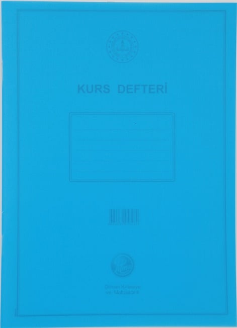 DİLMAN KURS DEFTERİ DİKİŞLİ PP KAPAK 20x28 24 YP 5328