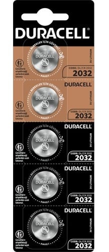 DURACELL PİL DÜĞME 3V 5 Lİ 2032 5003740