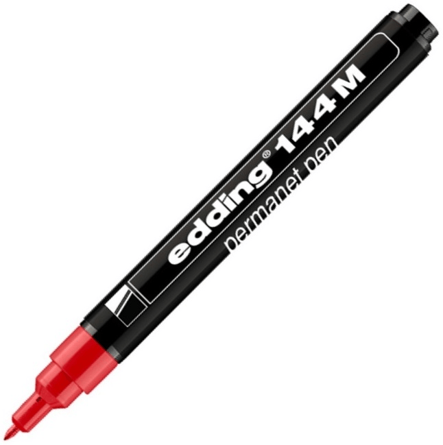 Edding Asetat Kalemi E-144M Kırmızı