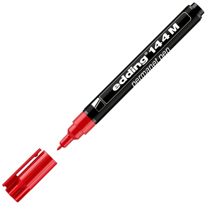 Edding Asetat Kalemi E-144M Kırmızı