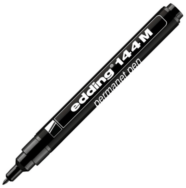 EDDING ASETAT KALEMİ E-144M SİYAH