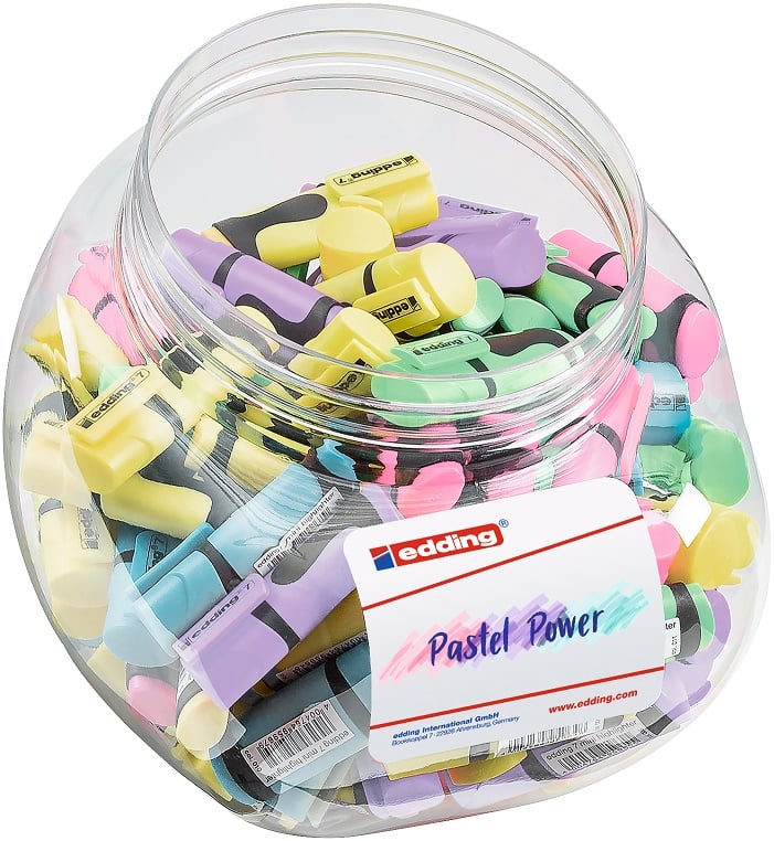 EDDING FOSFORLU KALEM MINI E-7 PASTEL 100 LÜ