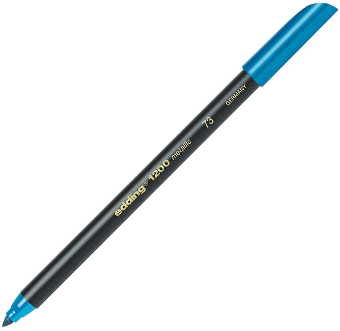 EDDING GRAFİK KALEMİ E-1200 METALİK MAVİ