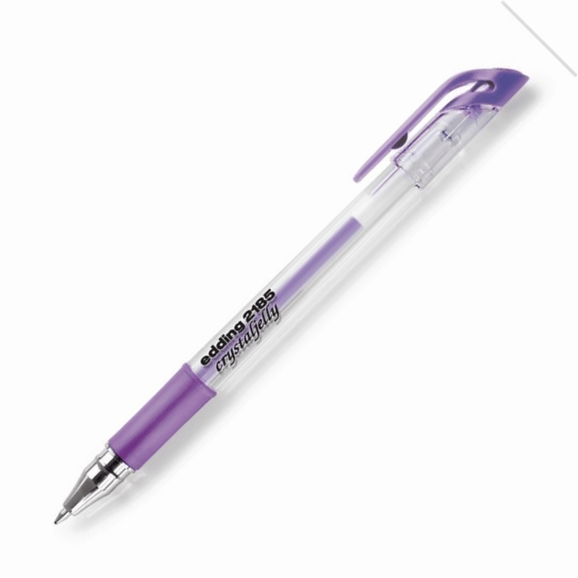 EDDING JEL KALEM CRYSTALJELLY E-2185 M.MOR