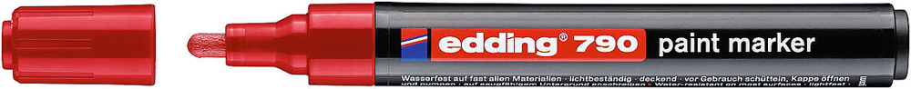 EDDING PAINT MARKÖR E-790 KIRMIZI