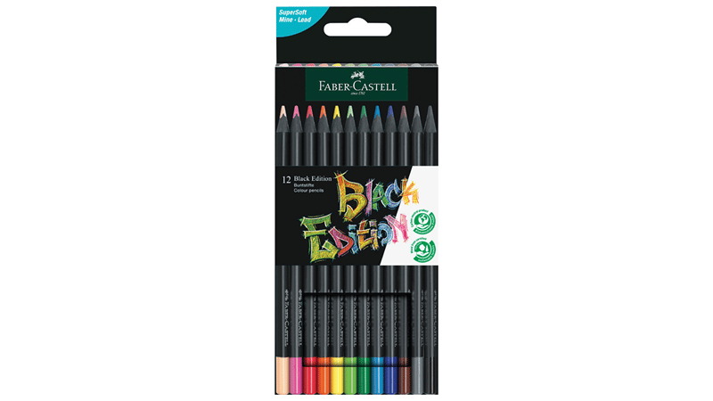 FABER BLACK EDİTİON BOYA KALEMİ 12 RENK 116012