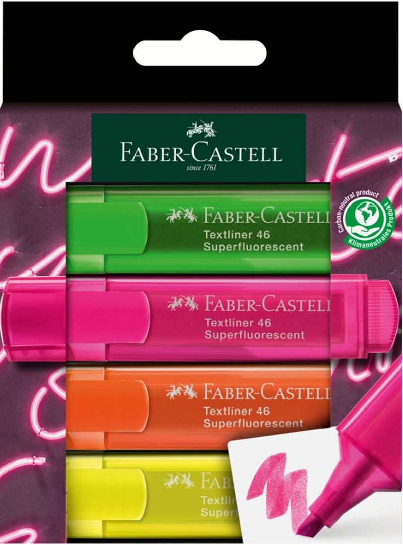 FABER FOSFORLU KALEM GENZ 46 SET 4 LÜ 254600