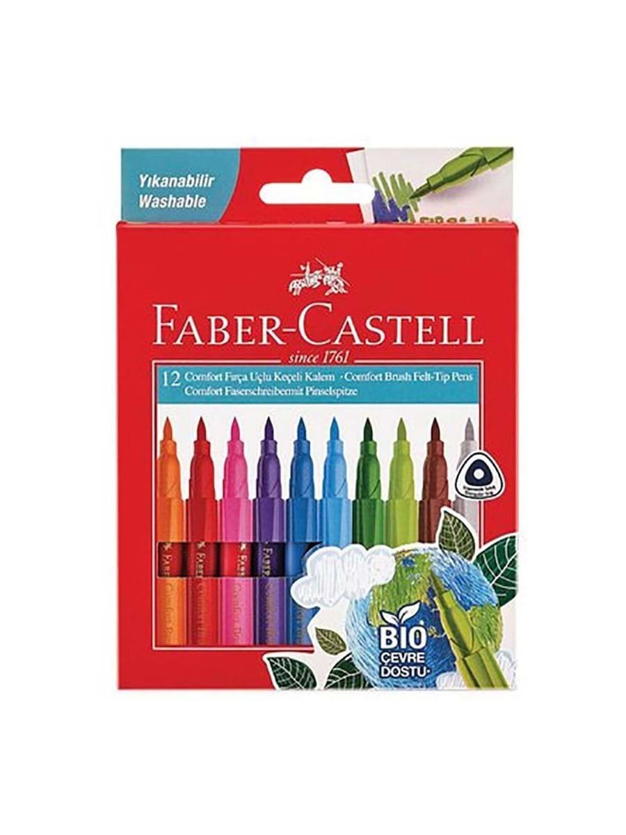 FABER KEÇELİ KALEM FIRÇA UÇLU COMFORT 12 Lİ 50620000009000